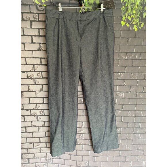 NWT Women's Liz Claiborne Lightweight Denim Trouser 14 - Picture 1 of 6